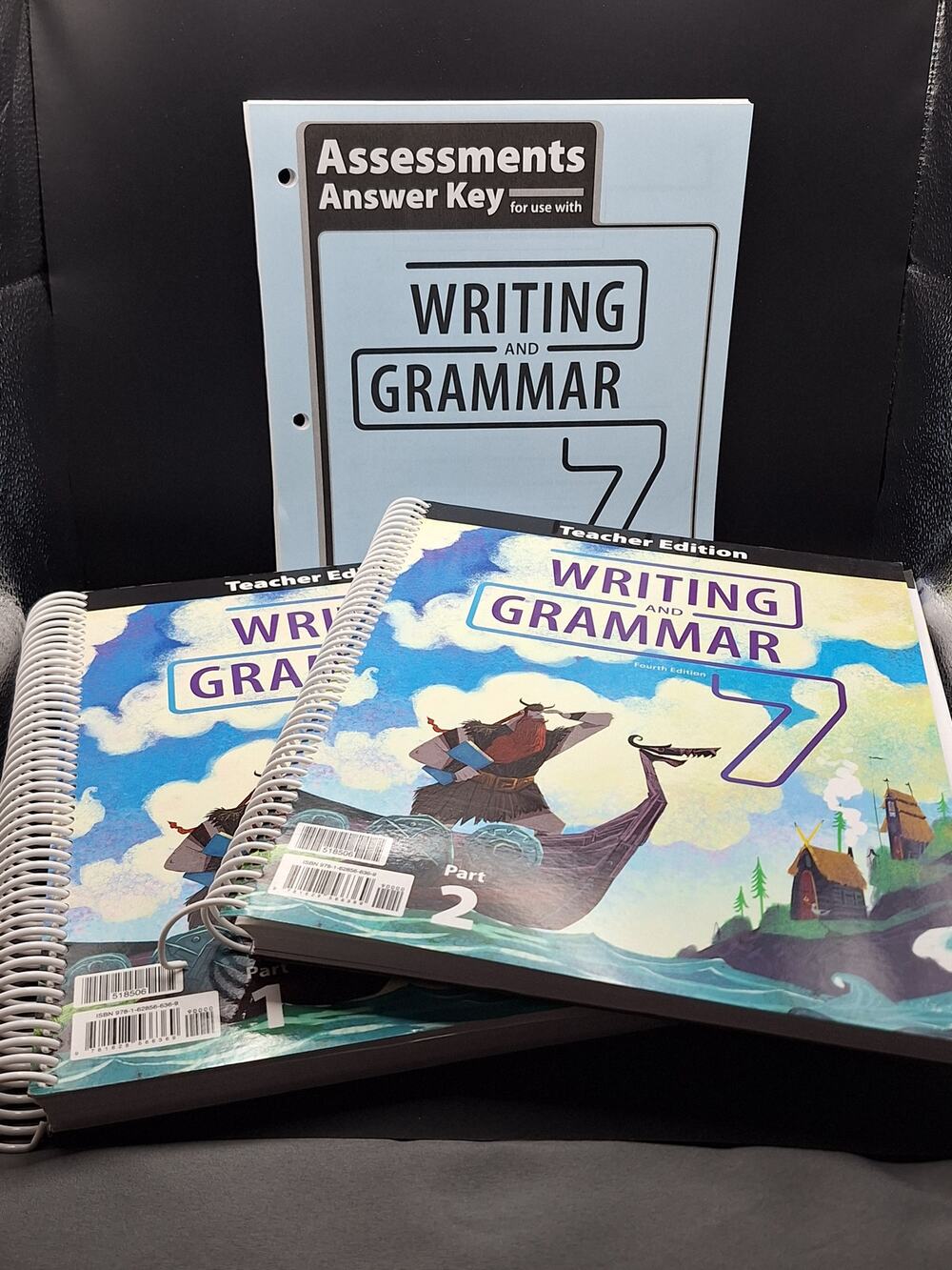BJU Press Writing & Grammar 7 7th Gr Teacher Edition, Test Pack 4th Edition 2021